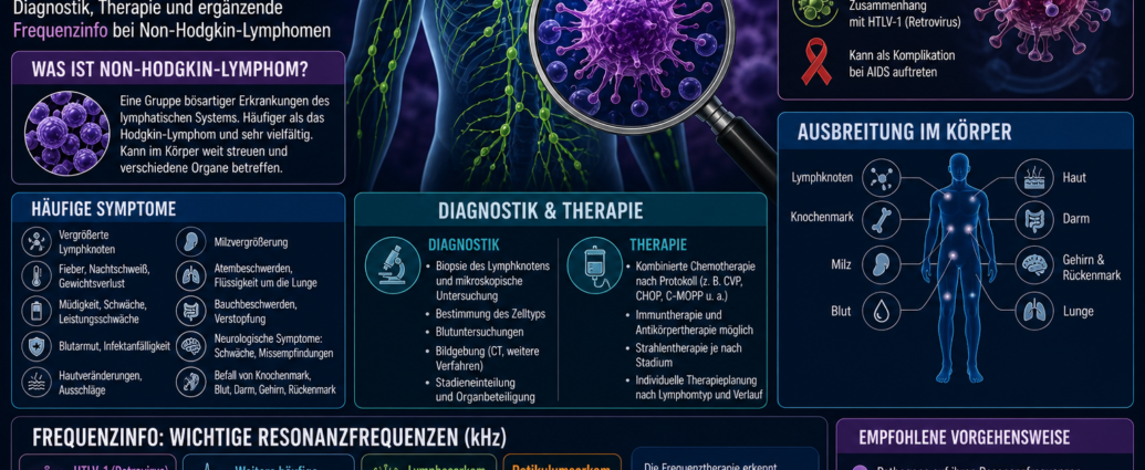 Frequenztherapie bei Non-Hodgkin-Lymphom - Herbert Eder - Frequenzforscher Frequenztherapie bei Non-Hodgkin-Lymphom