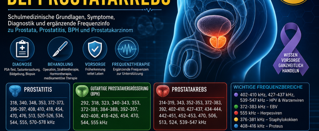 Frequenztherapie Prostatakrebs