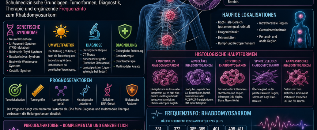 Frequenztherapie bei Rhabdomyosarkom - Herbert Eder - Frequenzforscher Terapia de frecuencia para el rabdomiosarcoma