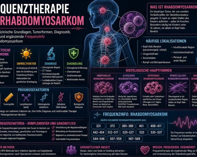 Terapia de frecuencia para el rabdomiosarcoma
