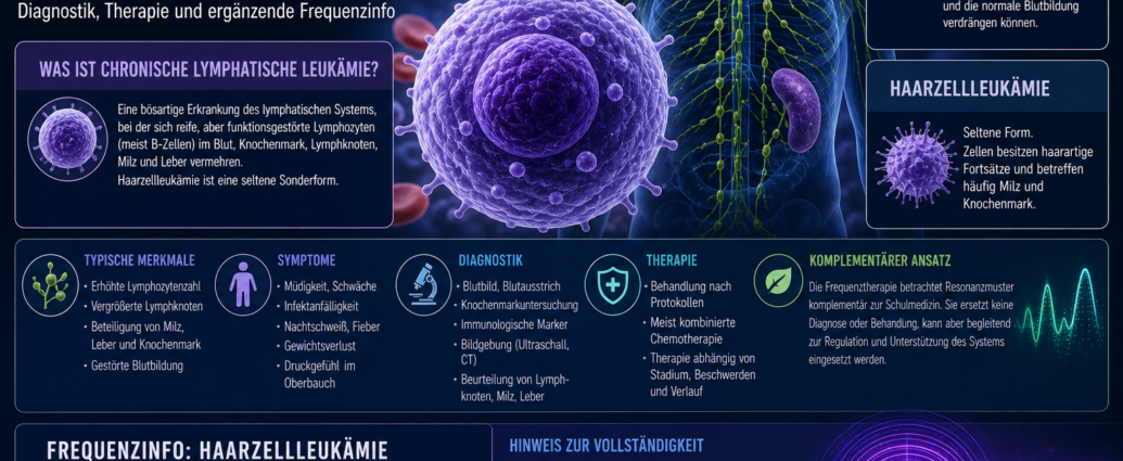 Frequenztherapie bei chronischer lymphatischer Leukämie - Herbert Eder - Frequenzforscher Frequenztherapie bei chronischer lymphatischer Leukämie