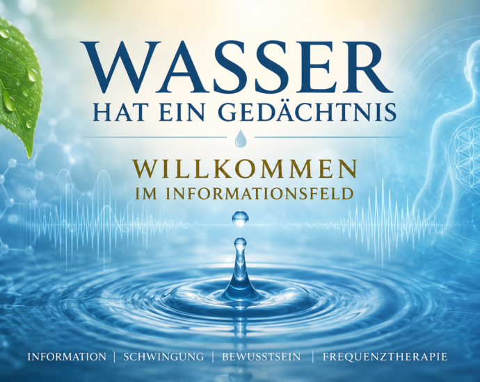 Wasser hat ein Gedächtnis