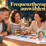 Frequenztherapie auswählen – Anna und Herbert - Herbert Eder - Frequenzforscher Drei Erwachsene vergleichen Unterlagen unter dem Titel Frequenztherapie auswählen.